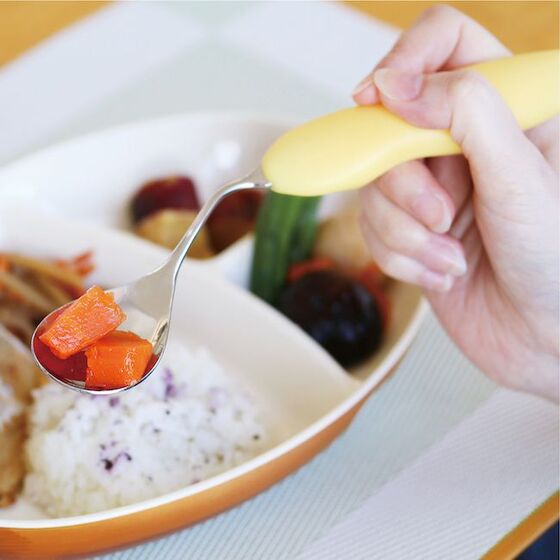 ウィルアシスト バルーンスプーン 食べやすい えんぴつ持ち