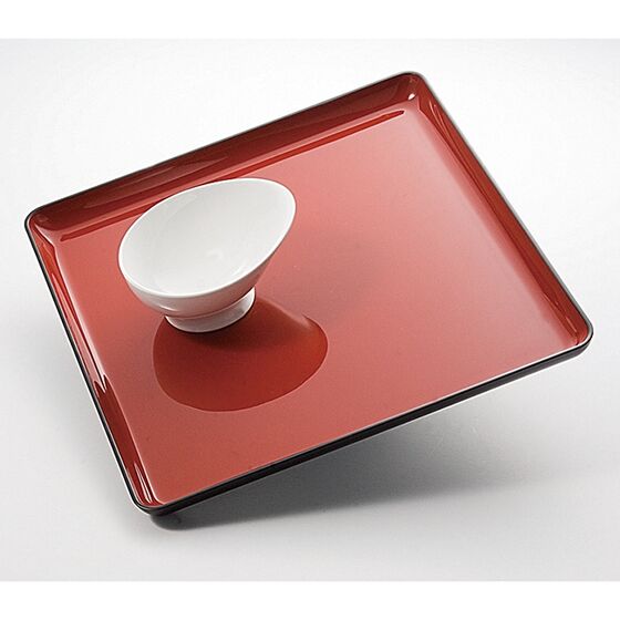 ウィルアシスト 耐熱すべり止めトレーレッド 障がい者 使いやすい