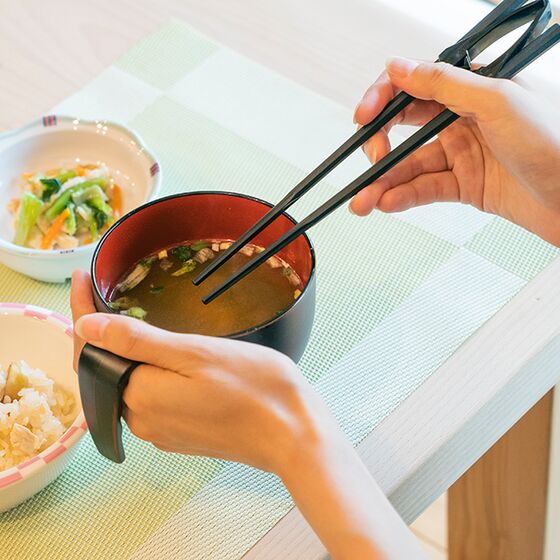 ウィルアシスト 楽々箸クリップタイプ樹脂製 プラスチック 持ちやすい