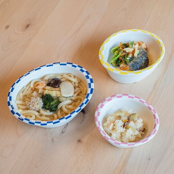 ウィルアシスト いちまつシェル型食器S 障がい者 使いやすい