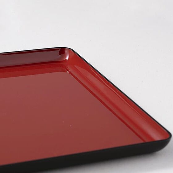 ウィルアシスト 耐熱すべり止めトレーレッド ノンスリップ 食洗器対応