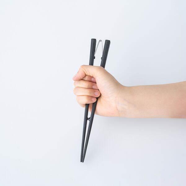 ウィルアシスト 楽々箸ピンセットタイプ19.5ｃｍ樹脂製 障がい者 使いやすい